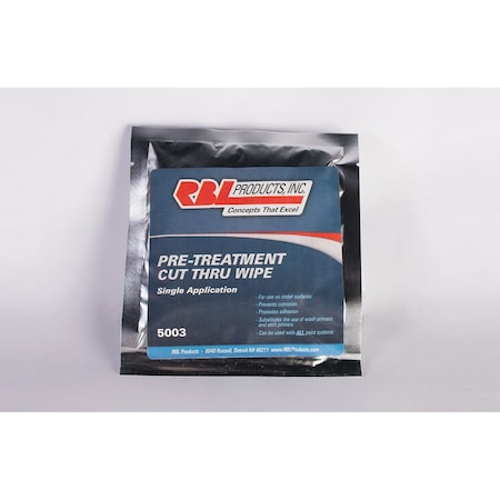 Rbl Products WIPE - FOIL POUCH SINGLE 1 EA. 5003